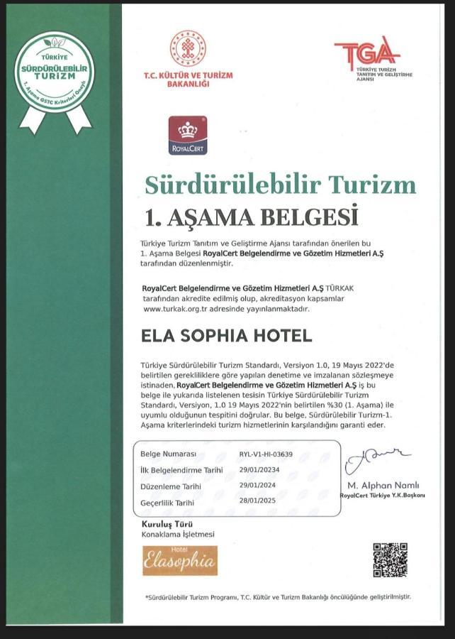 Elasophia Hotel 이스탄불 외부 사진